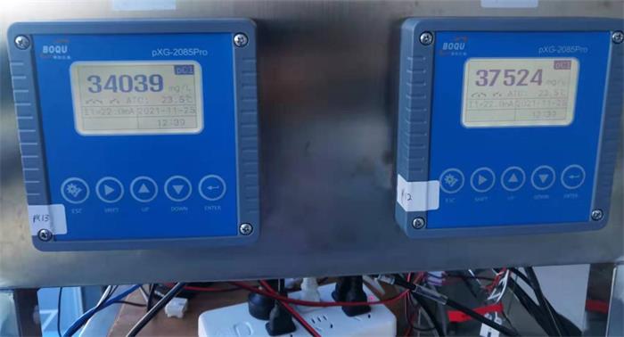 上海某電廠汙水處理池氯離子案例