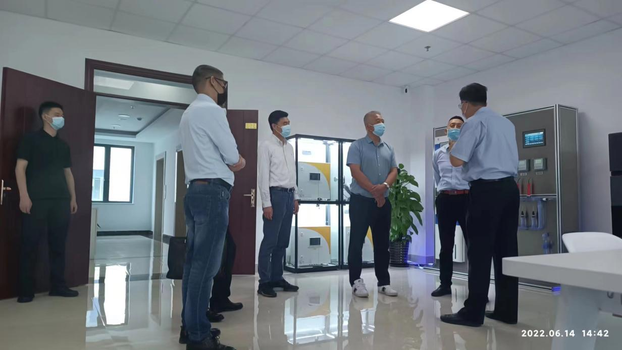 熱烈歡迎臨港新片區投資促進中心領導蒞臨草莓视频网站參（cān）觀考察